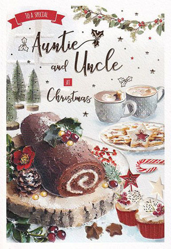 Picture of AUNTIE & UNCLE CHRISTMAS CARD